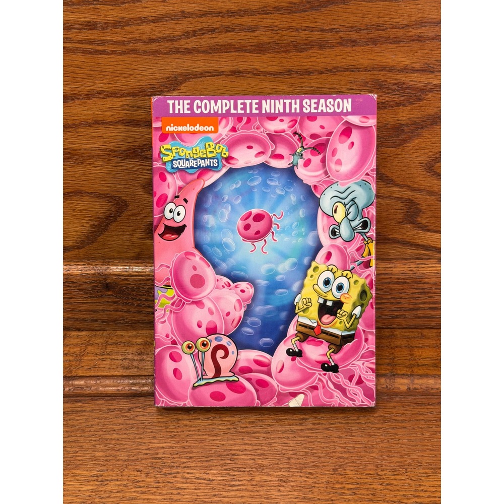 SpongeBob SquarePants The Complete Ninth Season DVD 4-Disc Set Nickelodeon